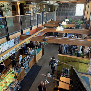 Colectivo Coffee Bay View - view from second floor - Coffee & Tea Near Me - Milwaukee, Wisconsin