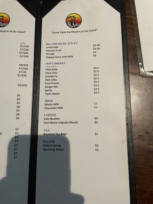 The Island Caribbean Cuisine and Drinks by null