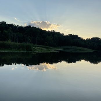 Watershed Nature Center - Sunset - Parks Near Me - Edwardsville, Illinois