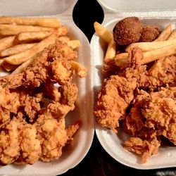 Blue Sea Fish Market and Restaurant - Fried Shrimp Dinners