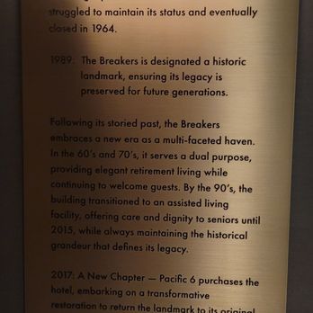 Alter Ego - Plaque outside of the 13th floor restaurant - Bars Near Me - Long Beach, California