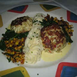 Sauted Jumbo Lump Crab Cakes Dinner