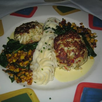Persimmon Restaurant - crab cakes - New American Near Me - Bethesda, Maryland Persimmon Restaurant - crab cakes - New American Near Me - Bethesda, Maryland