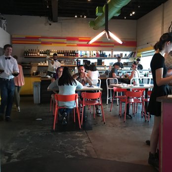 Lucky Robot Restaurant - nice and open bar area - Sushi Bars Near Me - Austin, Texas