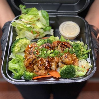 Teriyaki J’s - Grilled teriyaki shrimp plate - Japanese Near Me - Downey, California Teriyaki J’s - Grilled teriyaki shrimp plate - Japanese Near Me - Downey, California