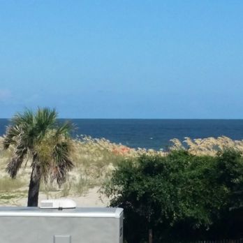 Tybee Island Beach - Tybee island view from hotel tybee balcony - Beaches Near Me - Tybee Island, Georgia Tybee Island Beach - Tybee island view from hotel tybee balcony - Beaches Near Me - Tybee Island, Georgia