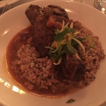 Brasserie 292 - New Zealand Lamb shank braised with faro risotto - Brasseries Near Me - Poughkeepsie, New York Brasserie 292 - New Zealand Lamb shank braised with faro risotto - Brasseries Near Me - Poughkeepsie, New York