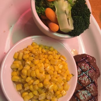 Texas Roadhouse - Steak cooked medium was a little tough. Corn is pretty good. Steamed veggies is a little raw for my taste. - Barbeque Near Me - Cincinnati, Ohio Texas Roadhouse - Steak cooked medium was a little tough. Corn is pretty good. Steamed veggies is a little raw for my taste. - Barbeque Near Me - Cincinnati, Ohio