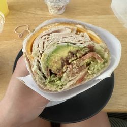 Turkey club wrap