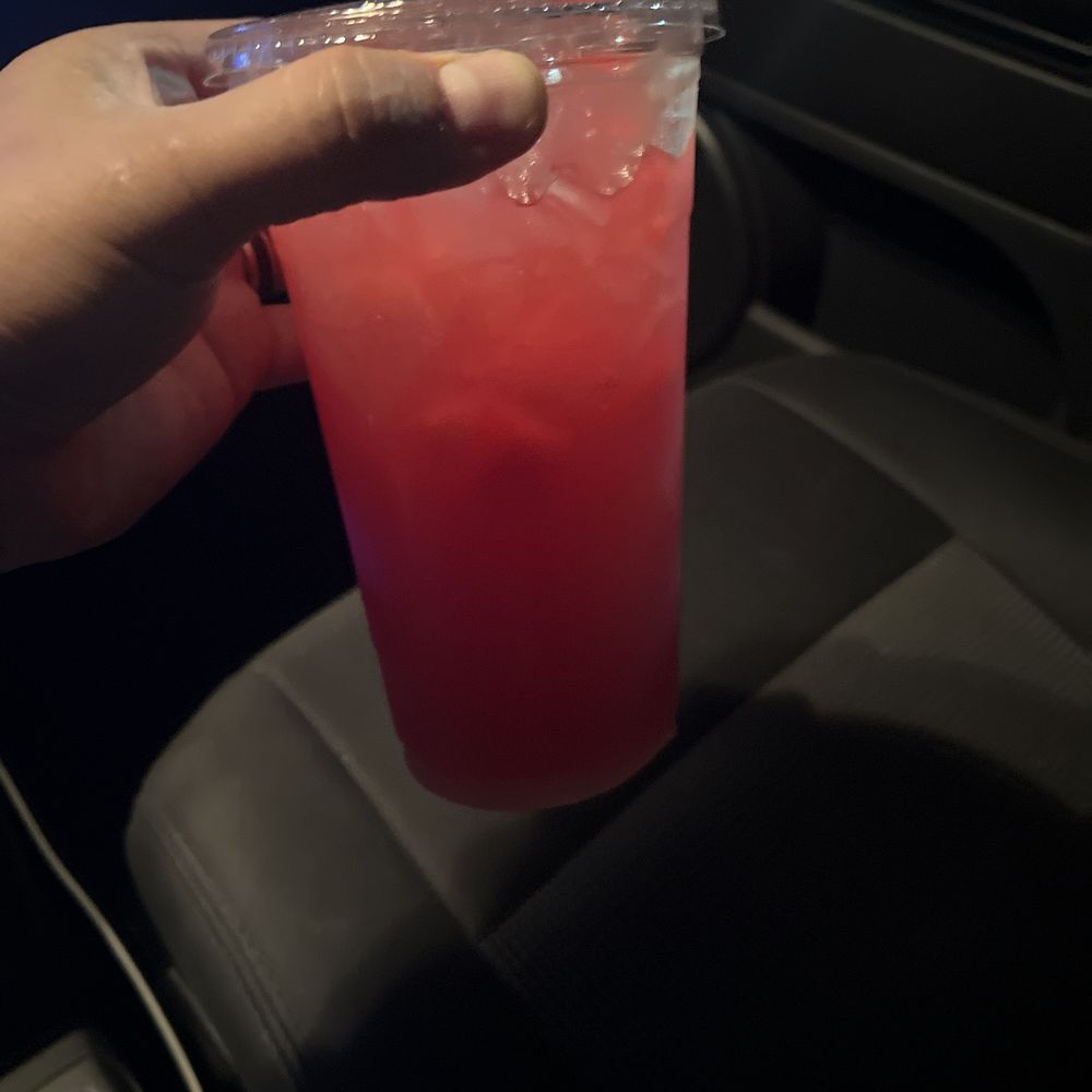 Watermelon water, with bits of real watermelon. So refreshing Watermelon water, with bits of real watermelon. So refreshing