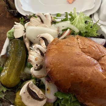Severna Park Taphouse - Taphouse burger w/side Taphouse Spring Salad - American Near Me - Severna Park, Maryland Severna Park Taphouse - Taphouse burger w/side Taphouse Spring Salad - American Near Me - Severna Park, Maryland