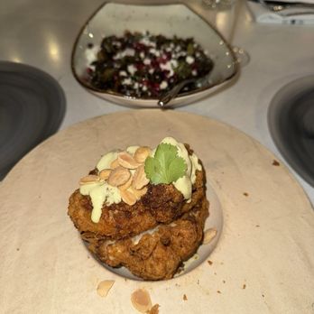 Bolero Restaurante - Cauliflower and Brussel sprouts - both fantastic. - Tapas/Small Plates Near Me - Temecula, California