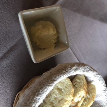 Tradition Restaurant - Warm Crusty French bread and butter - French Near Me - Deerfield Beach, Florida