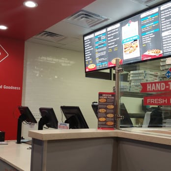 Domino's Pizza - the counter and menus - Pizza Near Me - Georgetown, Texas