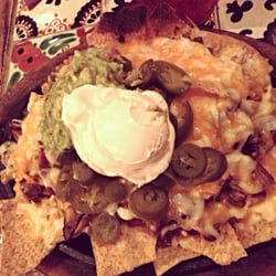 Border Cantina - Fajita nachos