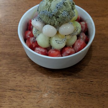 520 Dessert - Tropical with green tea ice cream. - Desserts Near Me - Flushing, New York 520 Dessert - Tropical with green tea ice cream. - Desserts Near Me - Flushing, New York