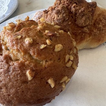 Ambrosia Bakery - Banana nut muffin and banana Nutella croissant - Bakeries Near Me - San Francisco, California Ambrosia Bakery - Banana nut muffin and banana Nutella croissant - Bakeries Near Me - San Francisco, California