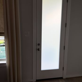 On Time Tinting - Back door once complete - Home Window Tinting Near Me On Time Tinting - Back door once complete - Home Window Tinting Near Me