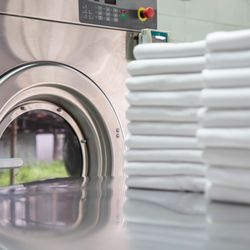 Sanitized laundry facility