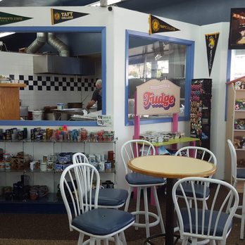 Tomasko's Salt Water Taffy - Fudge Making Area - Desserts Near Me - Pismo Beach, California Tomasko's Salt Water Taffy - Fudge Making Area - Desserts Near Me - Pismo Beach, California