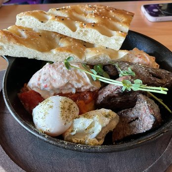 Zarak By Afghan Kitchen - Kebab & Egg Skillet - Afghan Near Me - Vancouver, British Columbia Zarak By Afghan Kitchen - Kebab & Egg Skillet - Afghan Near Me - Vancouver, British Columbia