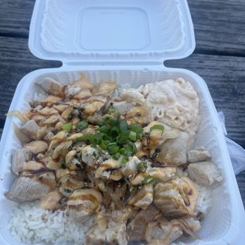 Da Bald Guy - Pan-Fried Poke - Food Trucks Near Me - Kahuku, Hawaii Da Bald Guy - Pan-Fried Poke - Food Trucks Near Me - Kahuku, Hawaii