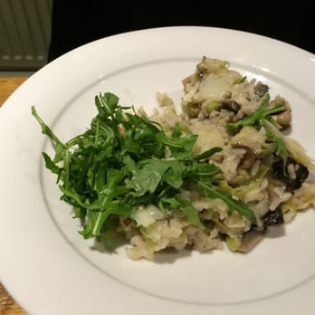 The Old Beams - Mushroom Risotto. Clair said the best one she has tasted out! - Pubs Near Me - Stourport-on-Severn, WOR