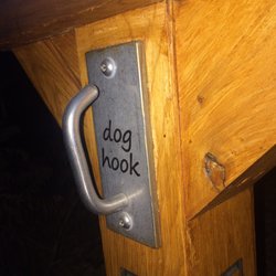 Little Free Library - A dog hook? That's genius!