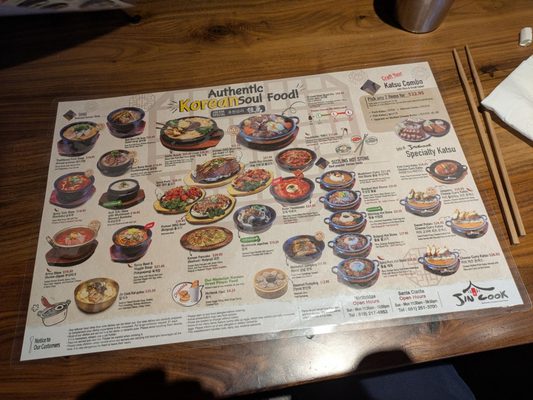 Menu photo 8 Jin Cook Northridge, CA