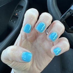 Dip on my normal nails