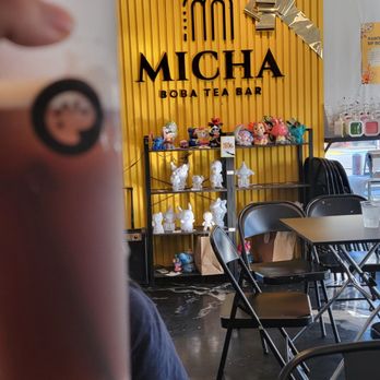 Micha Boba Tea Bar - Interior - Juice Bars & Smoothies Near Me - Stanton, California