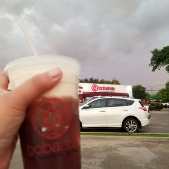 Boba Latte - Sea salt Black tea - Coffee & Tea Near Me - Richardson, Texas