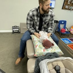 True North Chiropractic - Newborn adjustment with Dr. Jerry