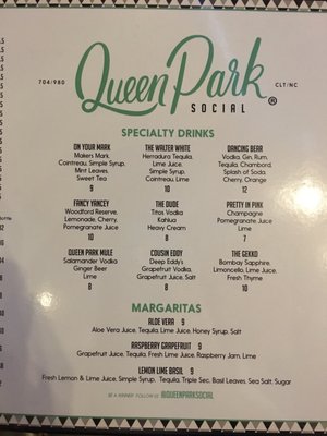Menu photo 7 Queen Park Social Charlotte, NC Menu photo 7 Queen Park Social Charlotte, NC