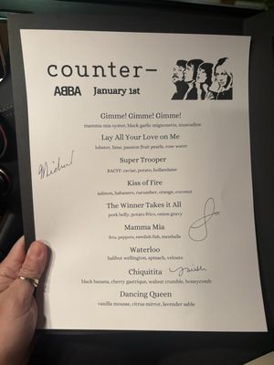 Menu photo 2 Counter- Charlotte, NC