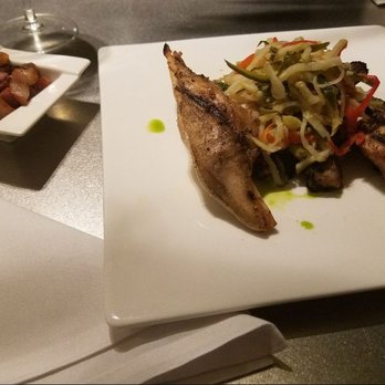 Pescado - Collar of yellowtail (Hamachi Kama)...a little work to get the meat but worth it... - American Near Me - Rosemary Beach, Florida Pescado - Collar of yellowtail (Hamachi Kama)...a little work to get the meat but worth it... - American Near Me - Rosemary Beach, Florida