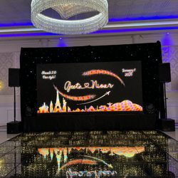 Desi Jams Entertainment - LED Mirror&LED Backdrop - Oasis palace, Newark
