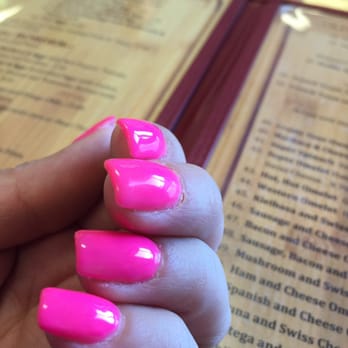 Nail's Heaven - Left nail polish all over my finger and the full isn't even done right - Nail Salons Near Me - Hemet, California