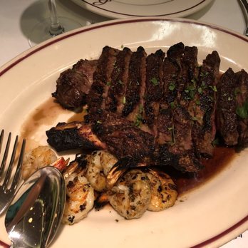 Bones - T-bone for two and shrimp - Steakhouses Near Me - Atlanta, Georgia