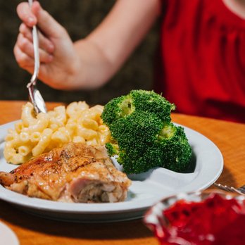 Luby's - a plate of food on a table - American Near Me - Laredo, Texas Luby's - a plate of food on a table - American Near Me - Laredo, Texas