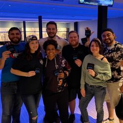 Better Off Bowling - Fort Worth - These guys won all the trivia!