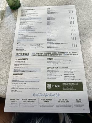Menu photo 8 True Food Kitchen Newport, CA Menu photo 8 True Food Kitchen Newport, CA