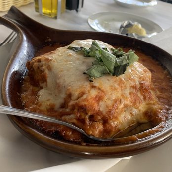 Ca ‘Marco Ristorante - Chicken lasagna doused in sauce with cheese - Italian Near Me - Ojai, California Ca ‘Marco Ristorante - Chicken lasagna doused in sauce with cheese - Italian Near Me - Ojai, California