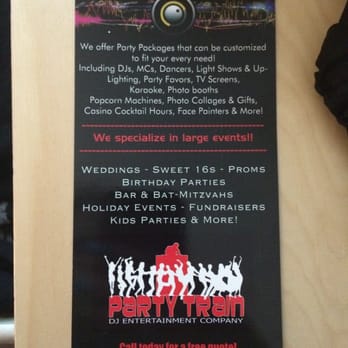 Party Train DJ Entertainment - Party Train's info! - DJs Near Me - North Bellmore, New York Party Train DJ Entertainment - Party Train's info! - DJs Near Me - North Bellmore, New York