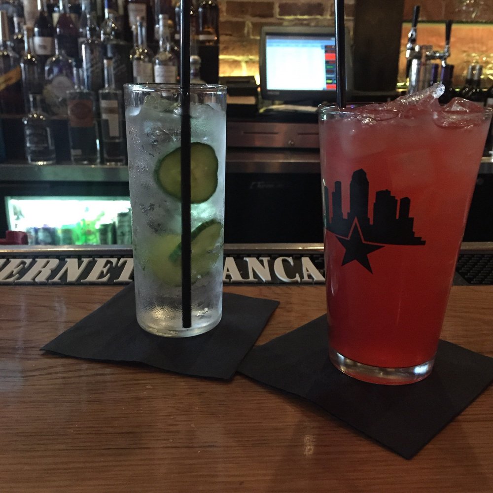 The Bricks - Cranberry lemonade and cucumber water :)) - Bars Near Me - Tampa, Florida The Bricks - Cranberry lemonade and cucumber water :)) - Bars Near Me - Tampa, Florida