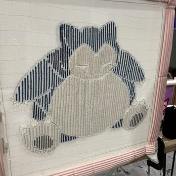 Fuzzy Lab Tufting - The side you tuft from - Arts & Crafts Near Me - Toronto, Ontario