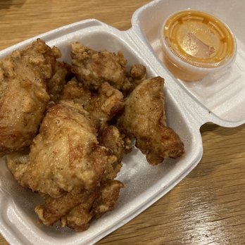 Sunrise Ramen & Sushi - Chicken karaage and dipping sauce (take out) - Ramen Near Me - Palatine, Illinois
