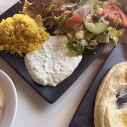 Chicken Schwarma Wrap