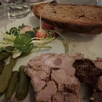 noble rot wine bar - Duck & rabbit pate - Wine Bars Near Me - London, XGL
