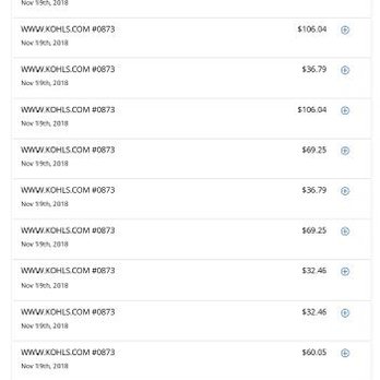 Kohl's - 11 of the 12 preauths for 1 order placed for $60 & another for $106. Don't give Kohl's access to your credit card information! - Department Stores Near Me - MENOMONEE FALLS, Wisconsin Kohl's - 11 of the 12 preauths for 1 order placed for $60 & another for $106. Don't give Kohl's access to your credit card information! - Department Stores Near Me - MENOMONEE FALLS, Wisconsin